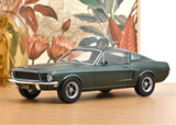 1:12 Bullitt -- 1968 Ford Mustang Fastback GT -- Dark Green -- Norev