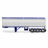 1:50 Sloanebuilt TOA Tipper Trailer -- Kenworth Chassis Blue -- CNJ Collectibles Truck