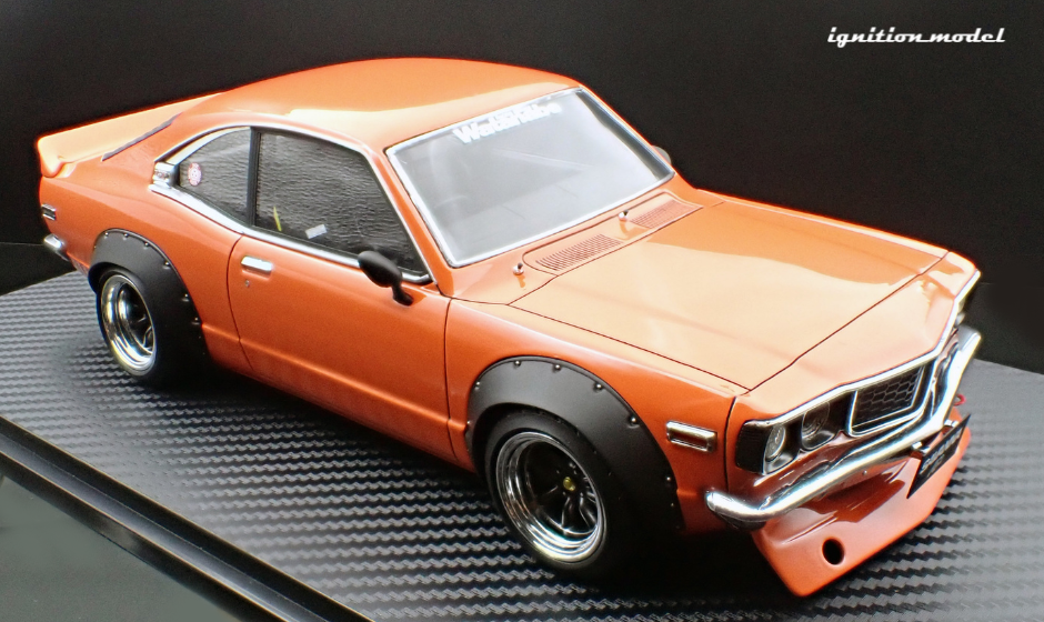 Pre-Order) 1:18 Mazda RX3 Savanna (S124A) Semi Works Pre-Order) 1:18 Mazda RX3 Savanna (S124A) Semi Works