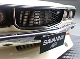 1:18 Mazda RX3 Savanna (S124A) Semi Works - Ivory White -- Ignition Model IG3730