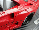 1:18 Ferrari F40 by Liberty Walk -- Red -- Ignition Model IG3754