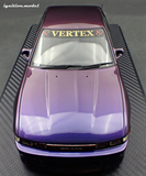 1:18 Nissan S13 Silvia VERTEX -- Purple Metallic -- Ignition Model IG3586