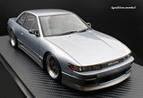 1:18 Nissan S13 Silvia VERTEX -- Blue Silver/Grey -- Ignition Model IG3590