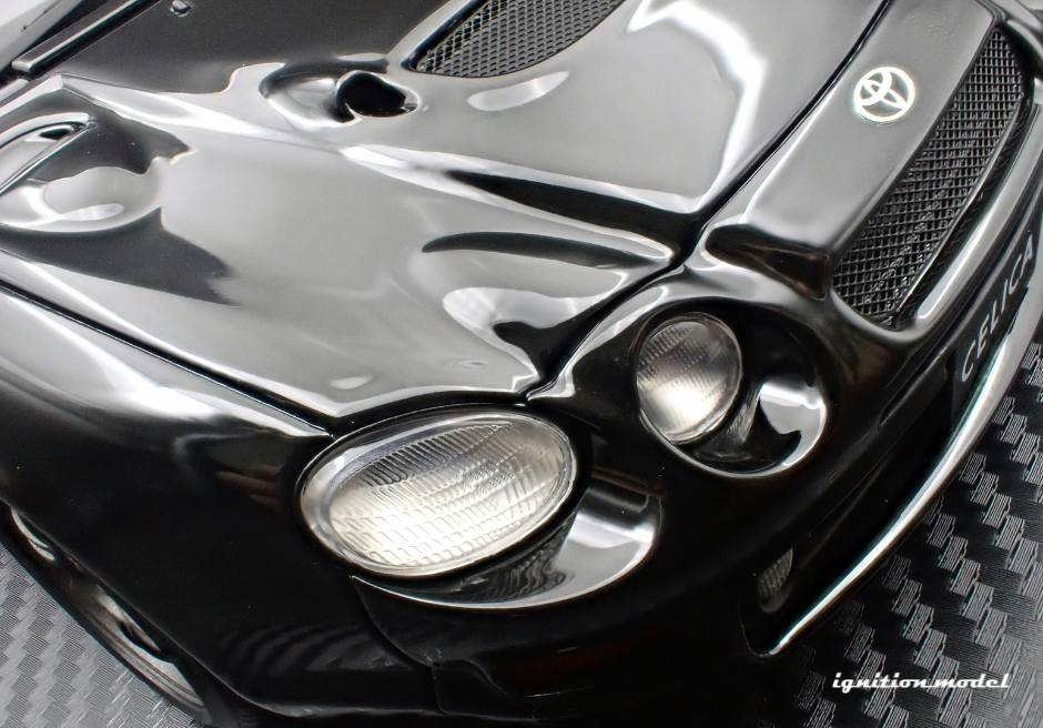 1:18 Toyota Celica GT-Four (ST205) -- Black -- Ignition Model IG3678