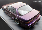 1:18 Nissan S13 Silvia VERTEX -- Purple Metallic -- Ignition Model IG3586