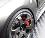 1:18 Toyota Supra (A80) TRD 3000GT -- Gun Metallic Grey -- Ignition Model IG3601