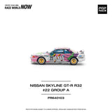 1:64 Nissan R32 Skyline GTR -- JTC 1991 #22 AXIA -- Pop Race