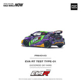 1:64 Toyota GR Yaris Pandem Rocket Bunny -- Purple EVA RT Type-08 -- Pop Race