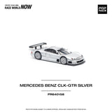 1:64 Mercedes-Benz AMG CLK GTR -- Silver -- Pop Race