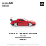 (Pre-Order) 1:64 Mazda RX-7 (FC3S) RE-AMEMIYA -- Red -- Pop Race