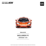 1:64 McLaren F1 -- Orange -- Pop Race