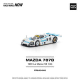 (Pre-Order) 1:64 1991 Le Mans 24h -- #18 Mazda 787B -- Pop Race