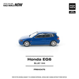 (Pre-Order) 1:64 Honda Civic (EG6) -- Captiva Blue -- Pop Race