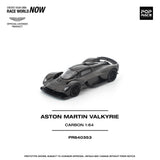 (Pre-Order) 1:64 Aston Martin Valkyrie -- Carbon Edition -- Pop Race