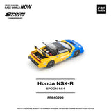 (Pre-Order) 1:64 Honda NSX-R -- SPOON Blue/Yellow -- Pop Race