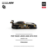 (Pre-Order) 1:64 Mercedes-AMG GT3 Evo -- Black Liberty Walk -- Pop Race