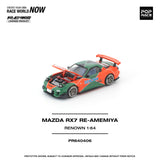 (Pre-Order) 1:64 Mazda RX-7 (FD3S) RE-AMEMIYA -- Orange/Green RENOWN -- Pop Race
