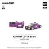 (Pre-Order) 1:64 Lotus Elise PANDEM -- Hoosier Purple -- Pop Race
