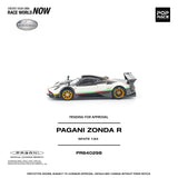 (Pre-Order) 1:64 Pagani Zonda R -- White -- Pop Race