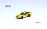 (Pre-Order) 1:64 Mazda RX3 Savanna LBWK Liberty Walk -- Yellow/Green -- INNO64