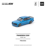 (Pre-Order) 1:64 BMW E30 PANDEM -- Blue -- Pop Race