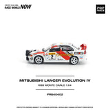 (Pre-Order) 1:64 1998 Monte Carlo Rally -- #2 Mitsubishi Lancer Evolution IV -- Pop Race
