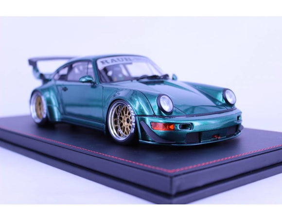 1:18 RWB 964 -- Metallic Green -- Porsche 911 -- TGM Models