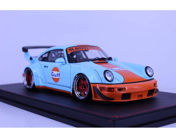 1:18 RWB 964 -- Gulf Blue/Orange -- Porsche 911 -- TGM Models