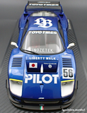 1:18 Ferrari F40 by Liberty Walk -- #56 PILOT Blue -- Ignition Model IG3753