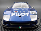 1:18 Ferrari F40 by Liberty Walk -- #56 PILOT Blue -- Ignition Model IG3753