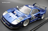 1:18 Ferrari F40 by Liberty Walk -- #56 PILOT Blue -- Ignition Model IG3753