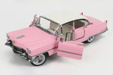 1:18 1955 Cadillac Fleetwood Series 60 -- Pink -- Greenlight