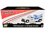 1:18 1969 Chevrolet C-30 Dually Wrecker Tow Truck -- Roscoe Tow Service --  Greenlight