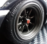 1:18 Toyota Corolla Levin 3Dr (AE86) BEV -- Initial D White/Black -- Ignition IG3807