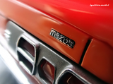 (Pre-Order) 1:18 Mazda RX3 Savanna (S124A) Semi Works -- Orange -- Ignition Model IG3731