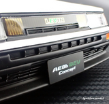 1:18 Toyota Corolla Levin 3Dr (AE86) BEV -- Initial D White/Black -- Ignition IG3807