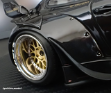 1:18 RWB 997 GT3 (Porsche 911) -- "Dark Star" Black -- Ignition Model IG3625