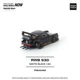 (Pre-Order) 1:64 RWB 930 (Porsche 911) -- "Stella Artois" Matte Black -- Pop Race