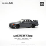 1:64 Nissan R32 Skyline GTR -- Gun Grey Metallic -- Pop Race