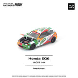 (Pre-Order) 1:64 Honda Civic (EG6) -- #14 JACCS -- Pop Race
