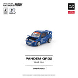 (Pre-Order) 1:64 PANDEM QR32 (Mini R32 Skyline GTR) -- Calsonic Blue -- Pop Race