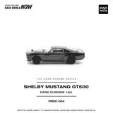 (Pre-Order) 1:64 Shelby Mustang GT500 -- Dark Chrome Series -- Pop Race