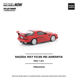 (Pre-Order) 1:64 Mazda RX-7 (FC3S) RE-AMEMIYA -- Red -- Pop Race