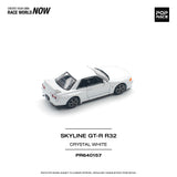 1:64 Nissan R32 Skyline GTR -- White -- Pop Race