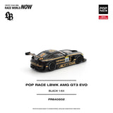 (Pre-Order) 1:64 Mercedes-AMG GT3 Evo -- Black Liberty Walk -- Pop Race