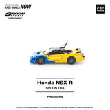 (Pre-Order) 1:64 Honda NSX-R -- SPOON Blue/Yellow -- Pop Race