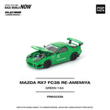 (Pre-Order) 1:64 Mazda RX-7 (FC3S) RE-AMEMIYA -- Green -- Pop Race