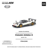 (Pre-Order) 1:64 Pagani Zonda R -- White -- Pop Race