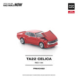 (Pre-Order) 1:64 Toyota TA22 Celica -- Red -- Pop Race