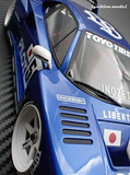1:18 Ferrari F40 by Liberty Walk -- #56 PILOT Blue -- Ignition Model IG3753
